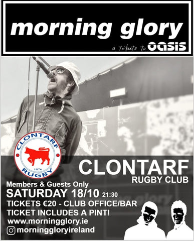 Morning Glory – A Tribute to Oasis (Live at Clontarf Rugby Club)